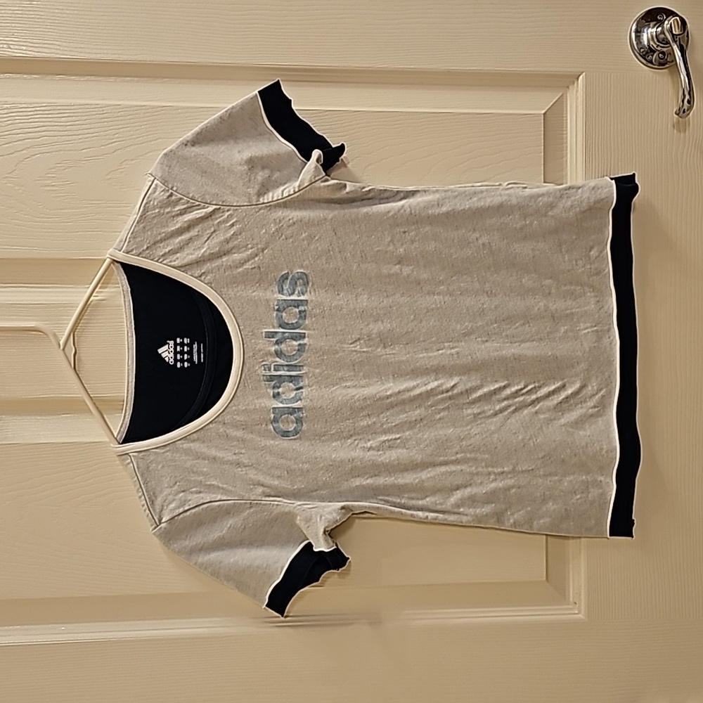 Women's Y2k Adidas Layered T-Shirt